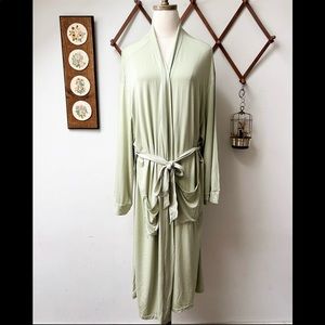 Pure Fiber • Bamboo Sage Green Robe